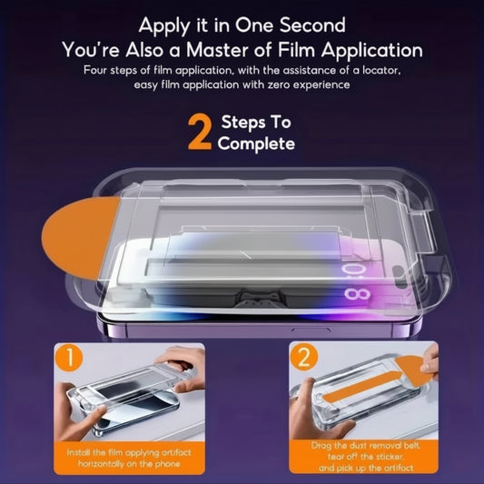 BROMAA | Ultra-HD Pro Shield – Easy Install Tempered Glass